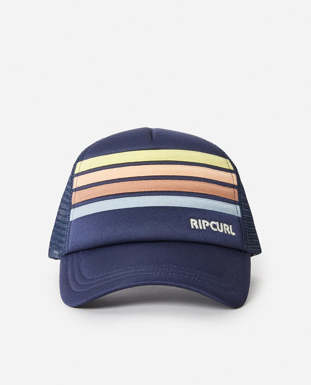 Rip Curl Kids Mixed Curved Visor Snapback Trucker Cap