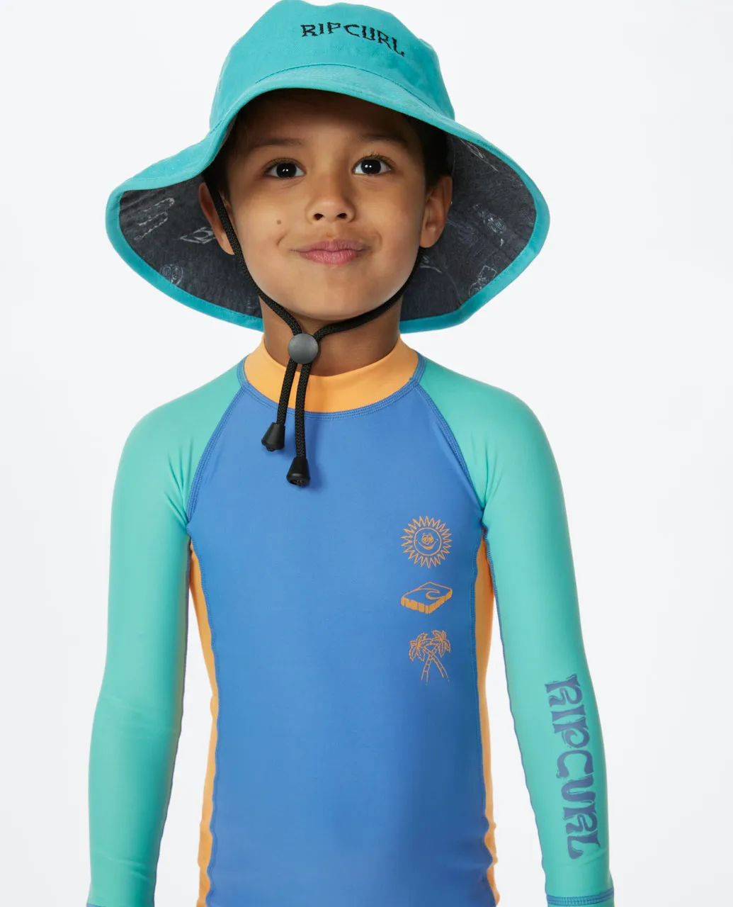 Rip Curl Kids Mystic Waves Long Sleeve Shortie Wetsuit