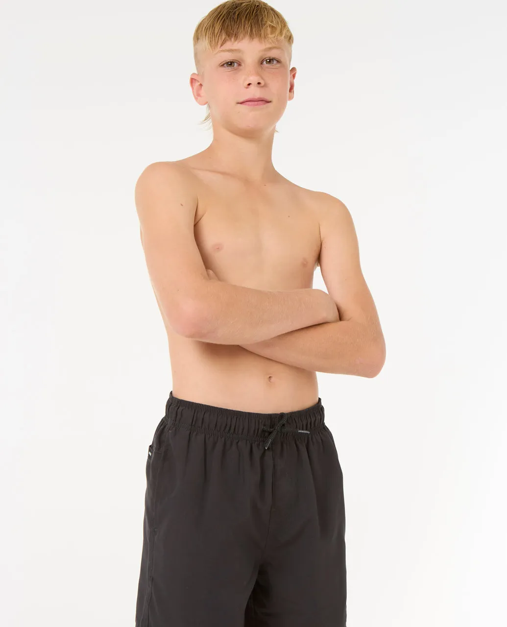 Rip Curl Kids Offset Volley Swim Shorts