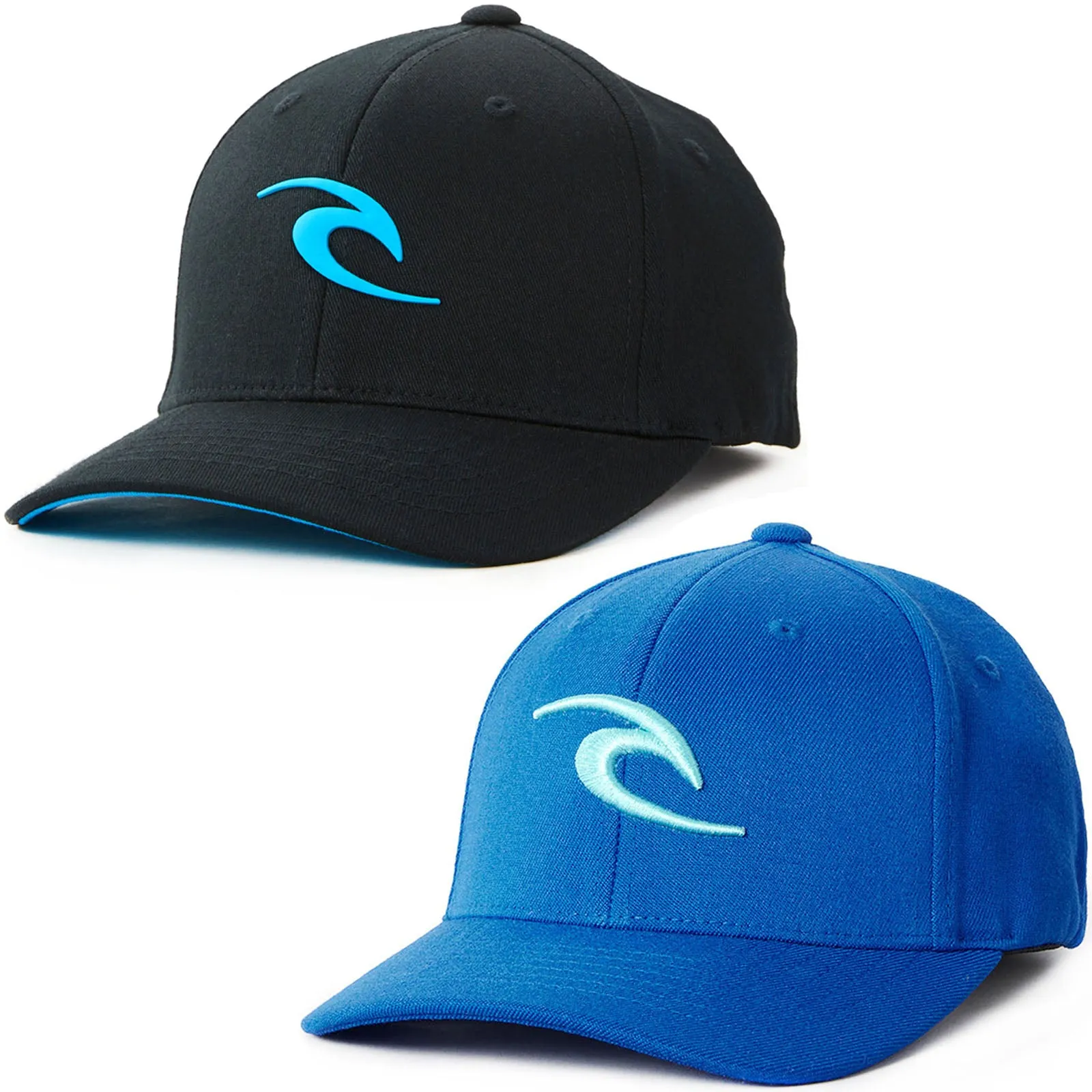 Rip Curl Kids Tepan Flexfit Curved Visor Baseball Cap