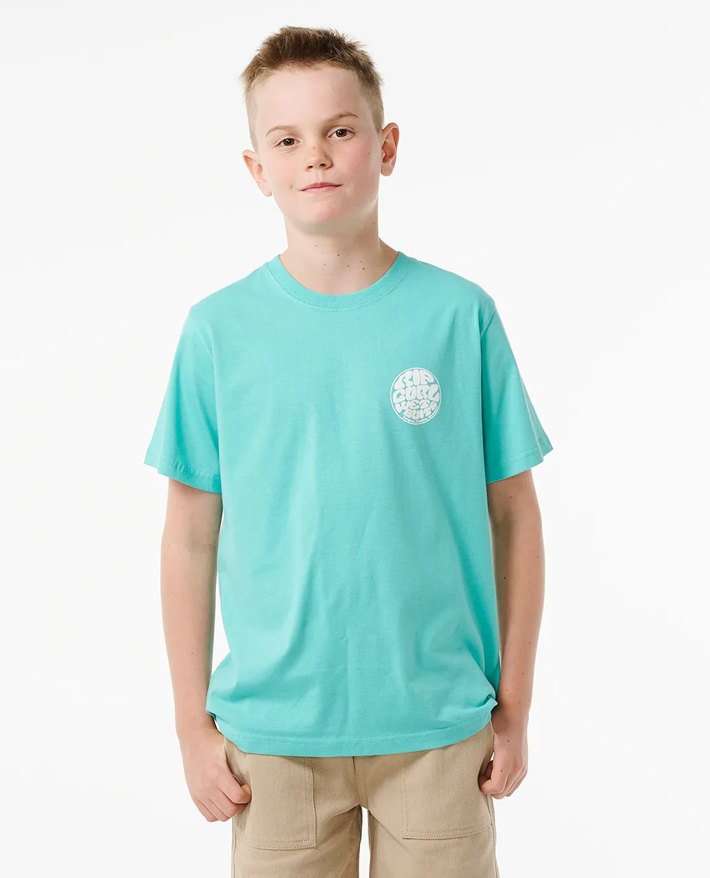 Rip Curl Kids Wetsuit Icon Short Sleeve T-Shirt