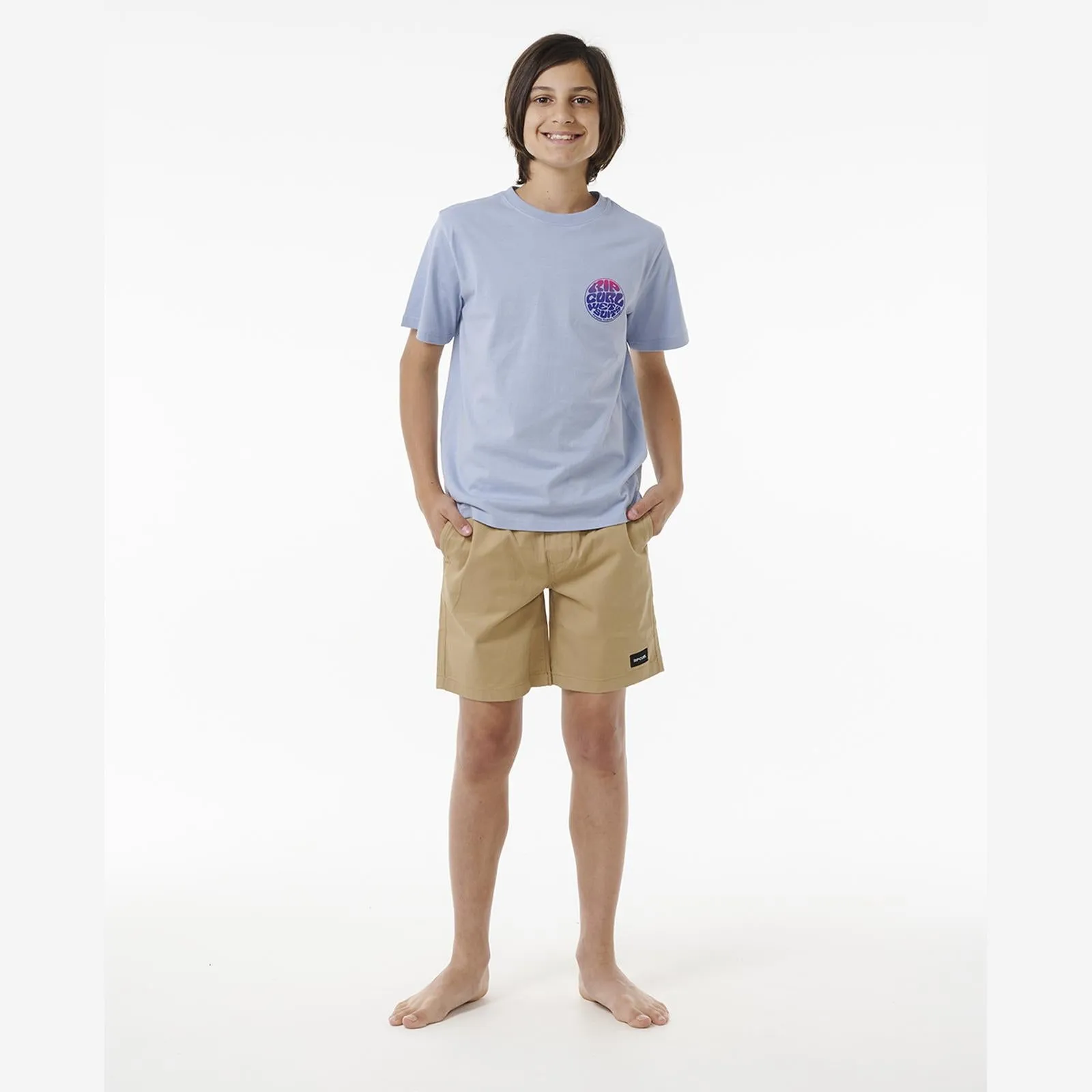 Rip Curl Kids Wetsuit Icon Short Sleeve T-Shirt