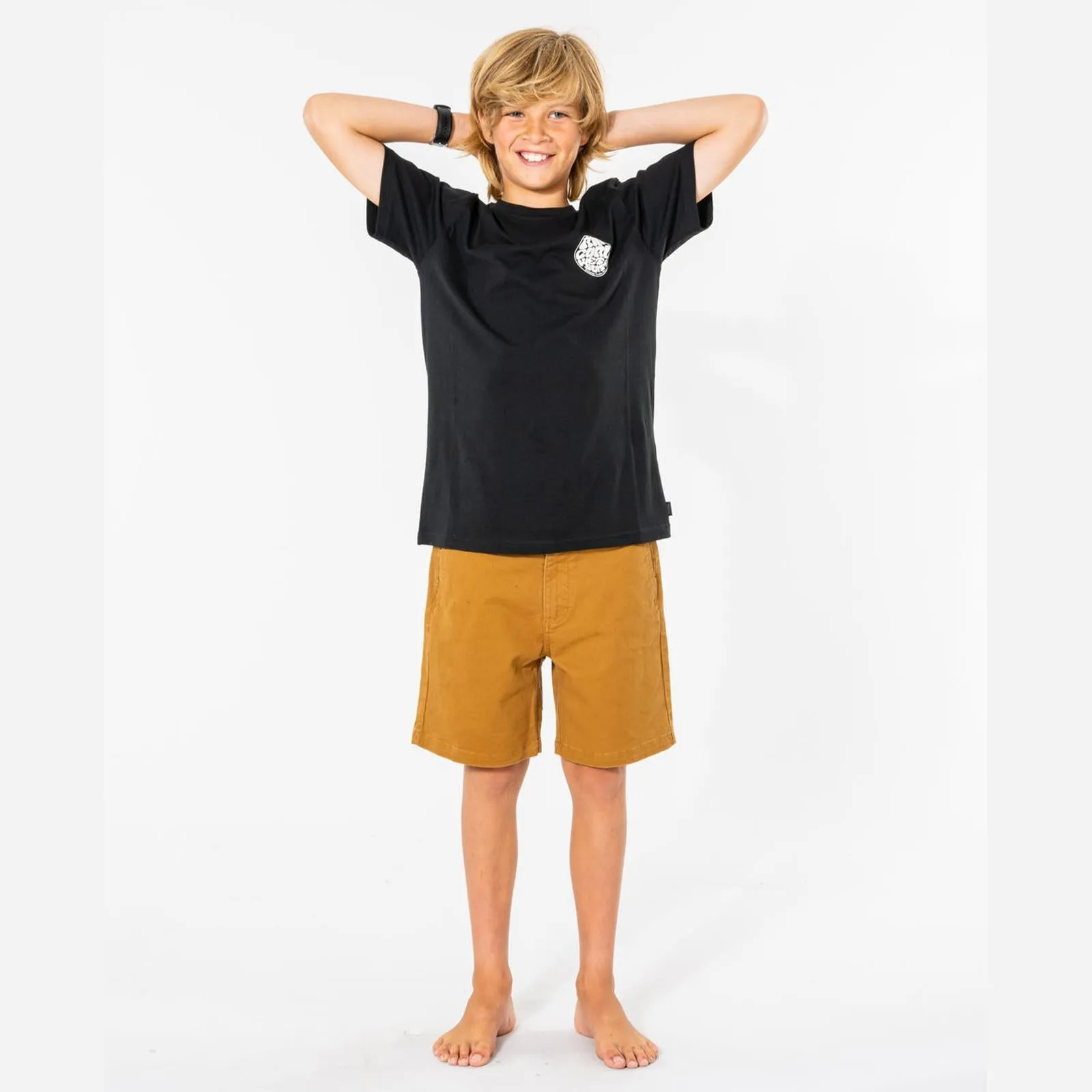 Rip Curl Kids Wetsuit Icon Short Sleeve T-Shirt