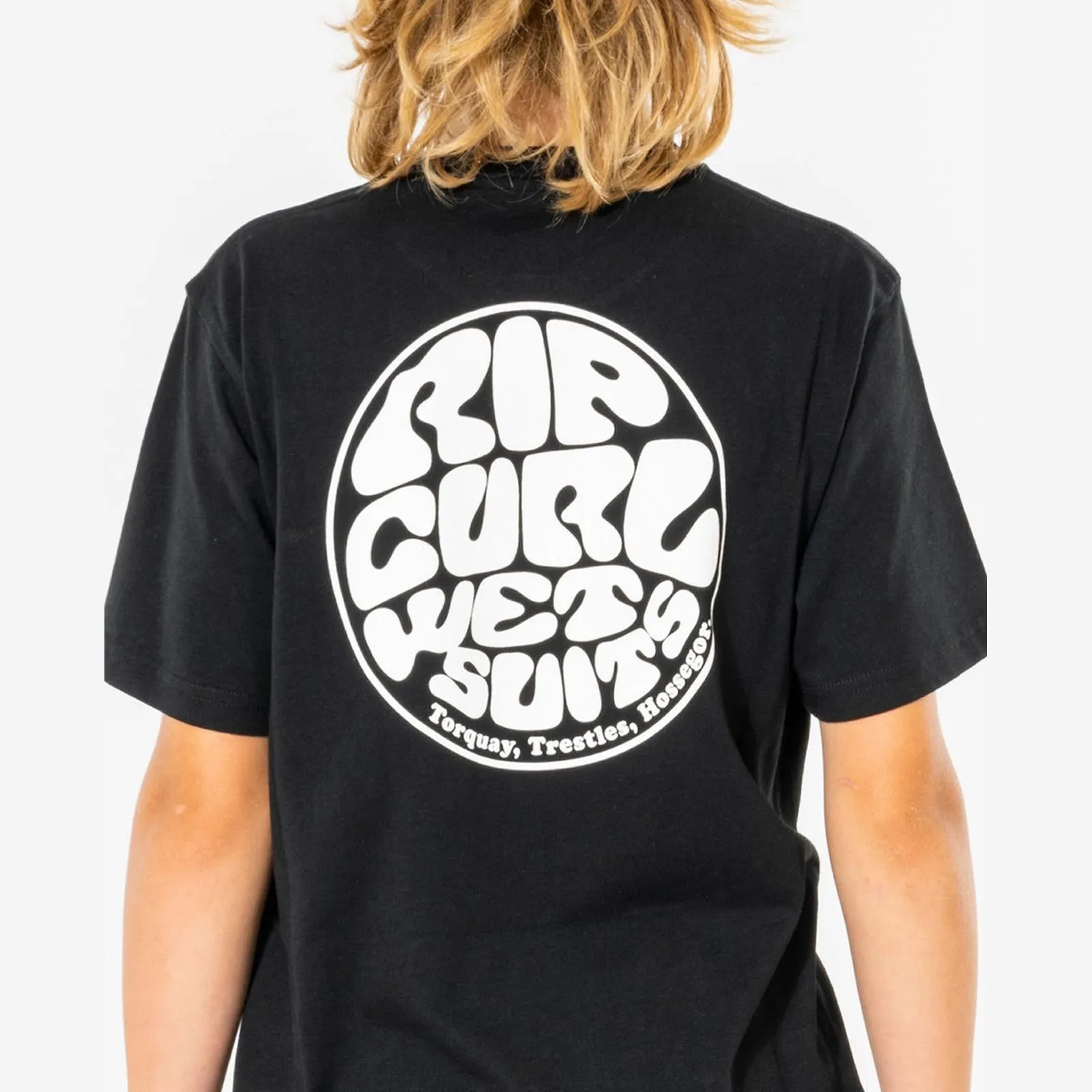 Rip Curl Kids Wetsuit Icon Short Sleeve T-Shirt