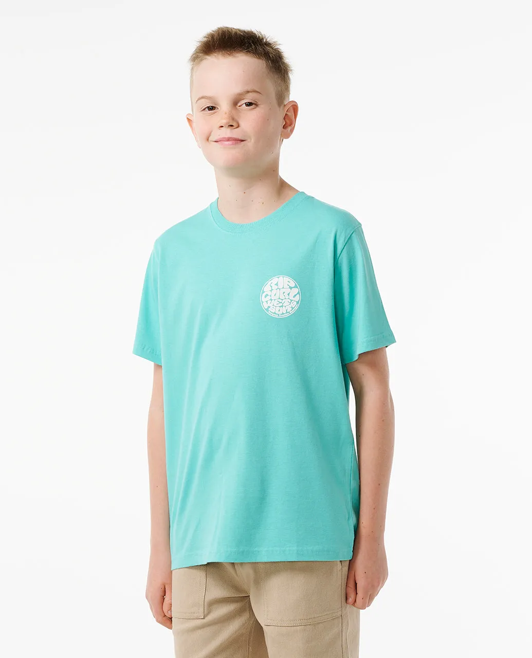 Rip Curl Kids Wetsuit Icon Short Sleeve T-Shirt