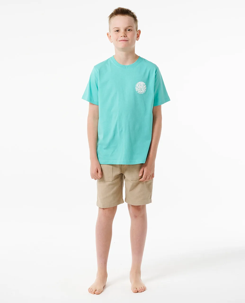 Rip Curl Kids Wetsuit Icon Short Sleeve T-Shirt