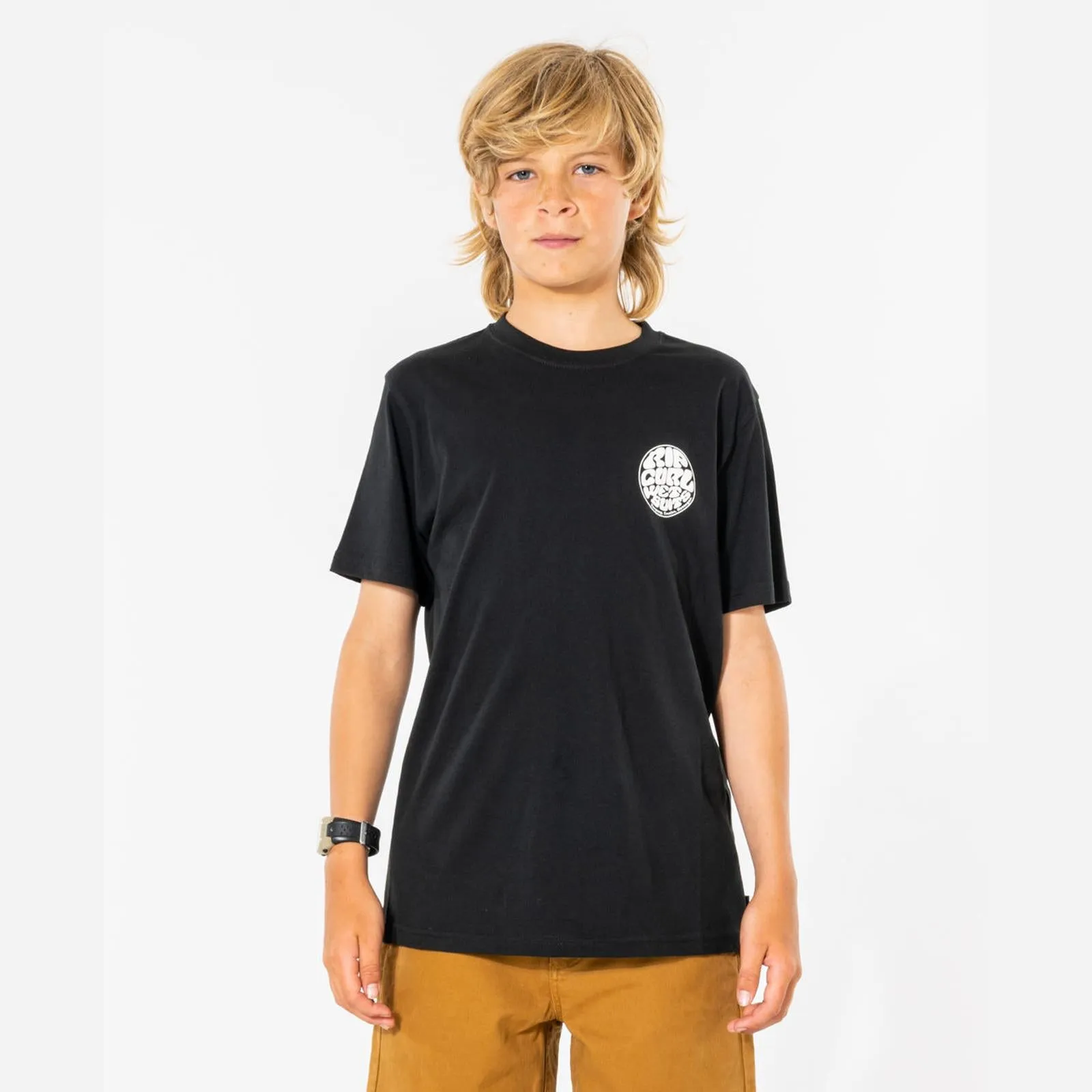 Rip Curl Kids Wetsuit Icon Short Sleeve T-Shirt