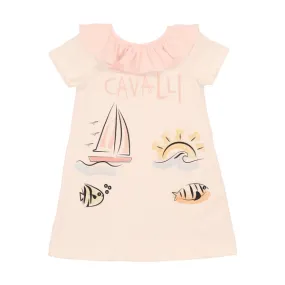 Roberto Cavalli Kids Pink Dress