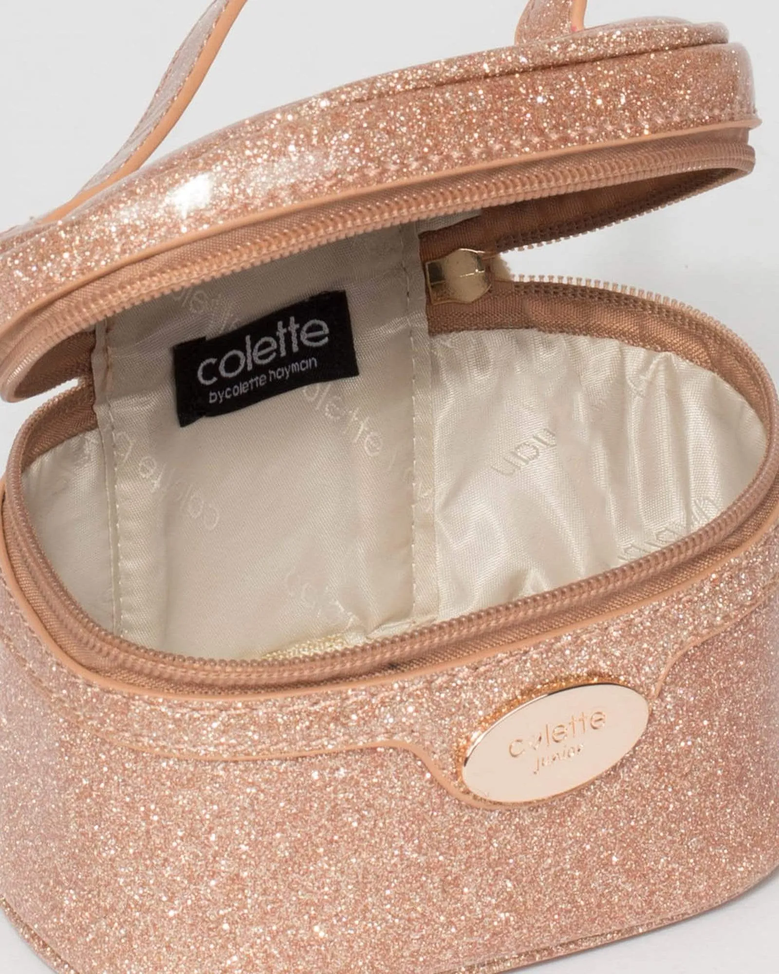 Rose Gold Kids Paige Cosmetic Case