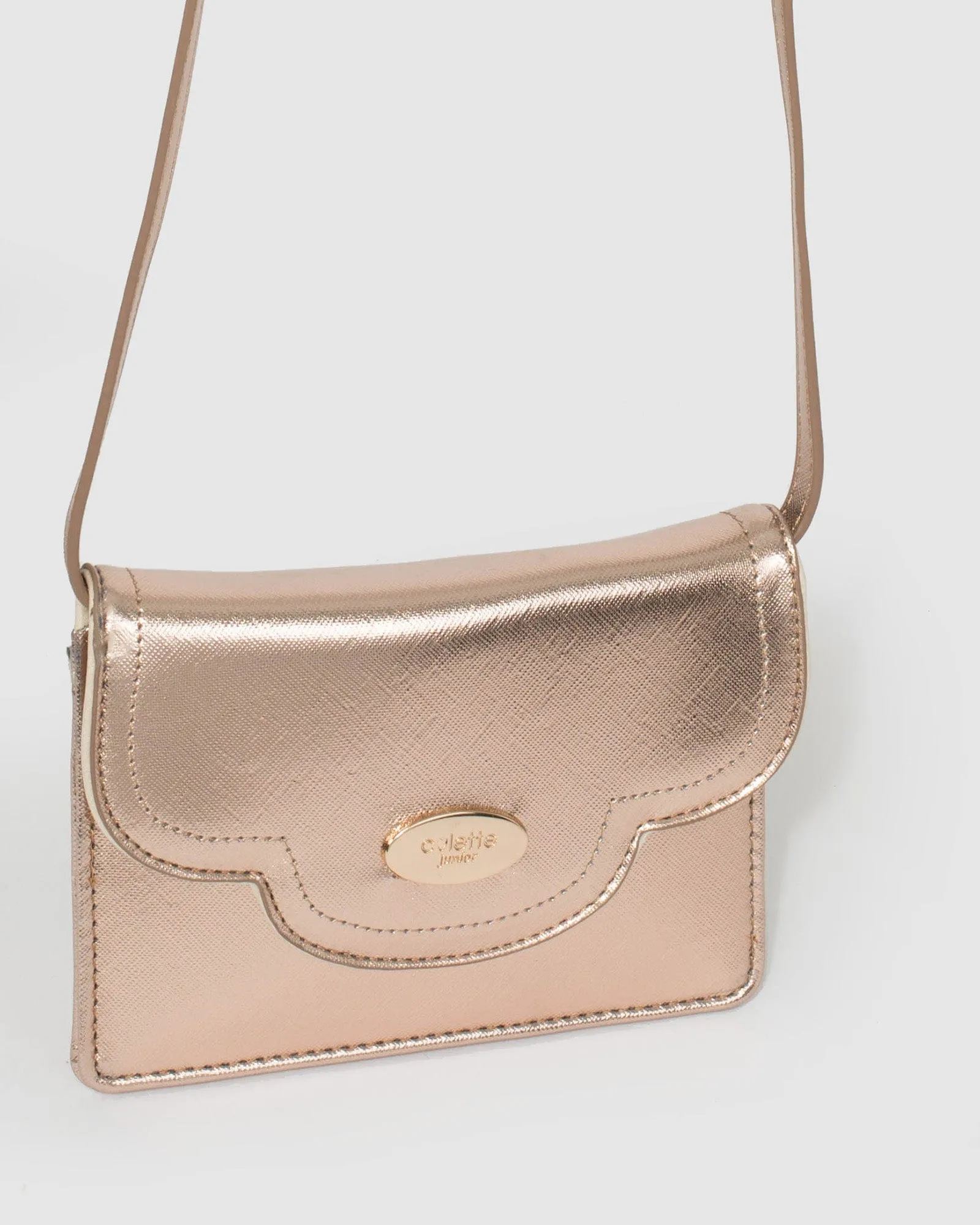 Rose Gold Kids Shoulder Bag