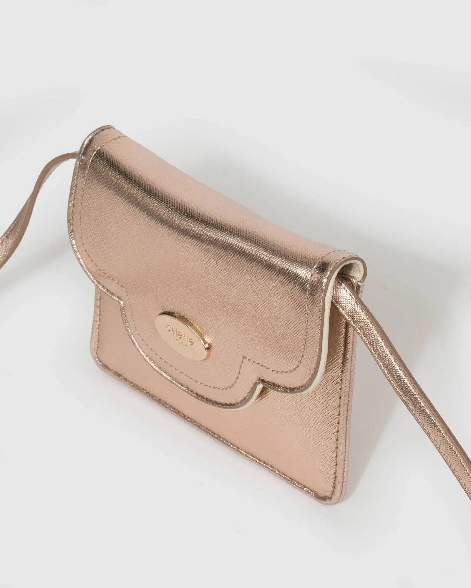 Rose Gold Kids Shoulder Bag