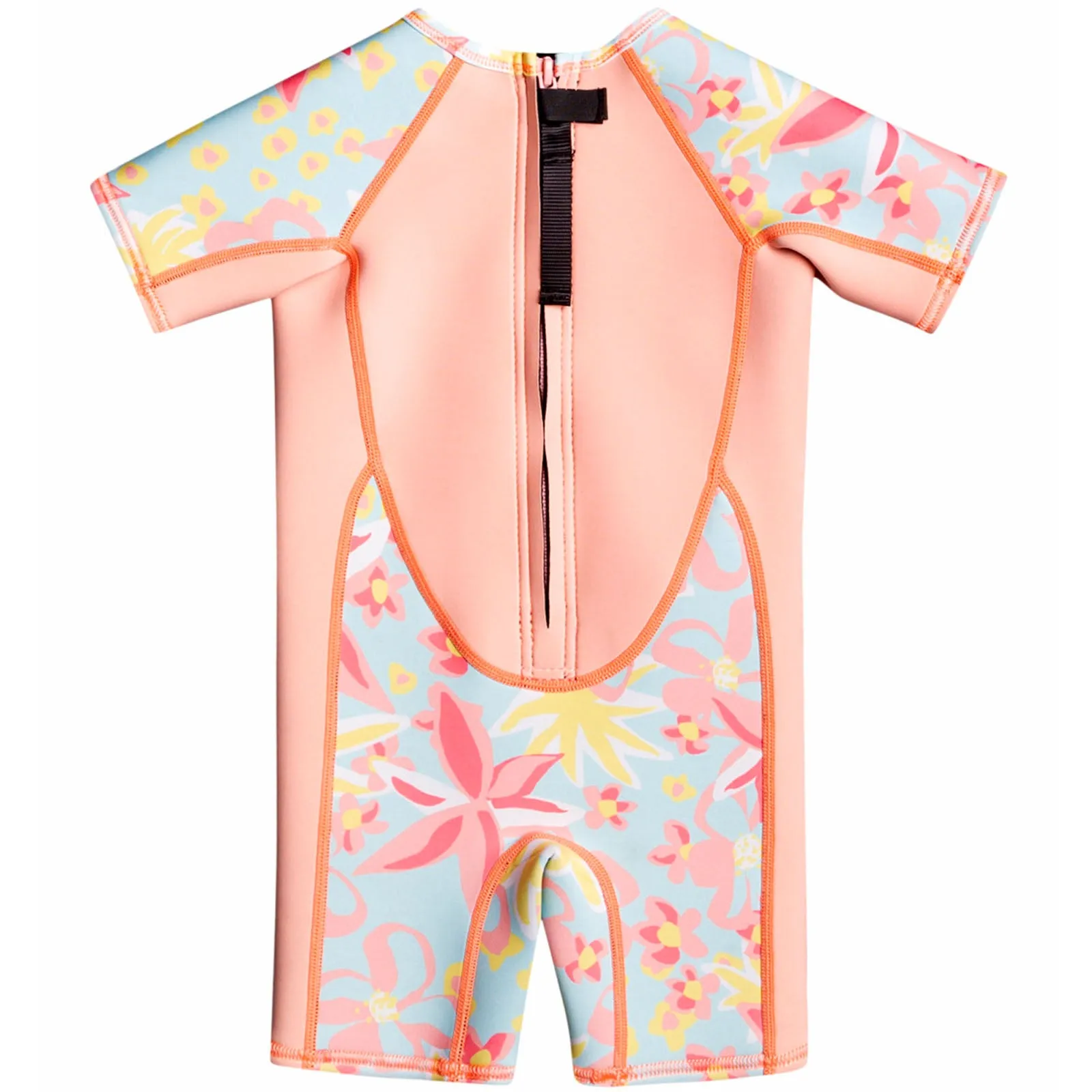 Roxy Kids 1.5mm Swell Series Short Sleeve Back Zip Springsuit - Tanager