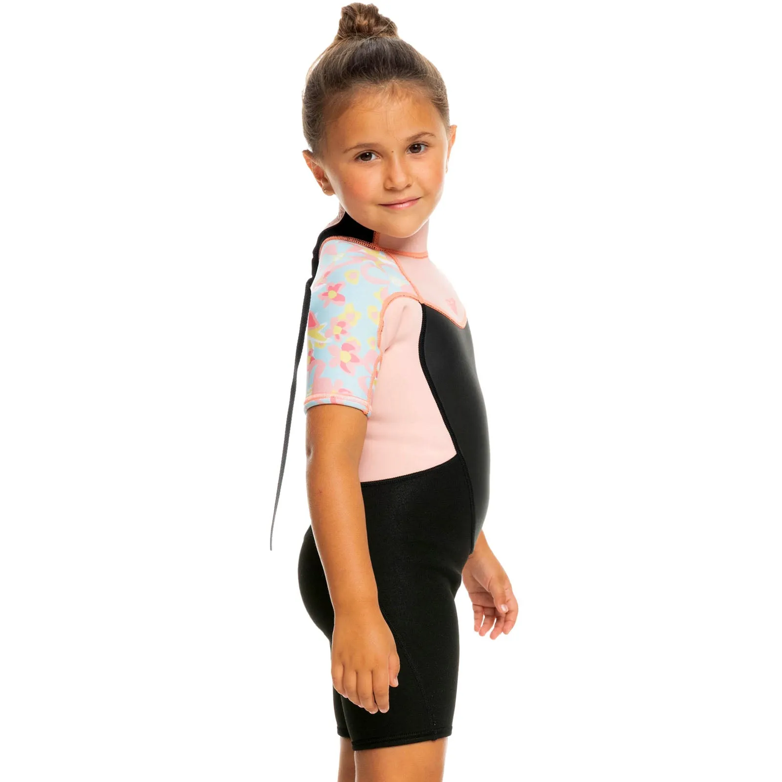 Roxy Kids 2/2mm Prologue Short Sleeve Back Zip Springsuit - Tanager