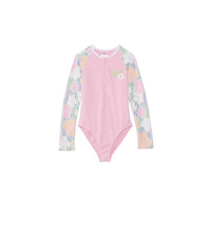 Roxy Kids Tiny Flower Onesie Swimsuit for Toddler, Little Kids, and Big Kids