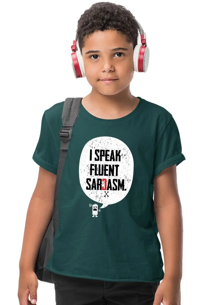 Sarcasm Sr Kids T-Shirt