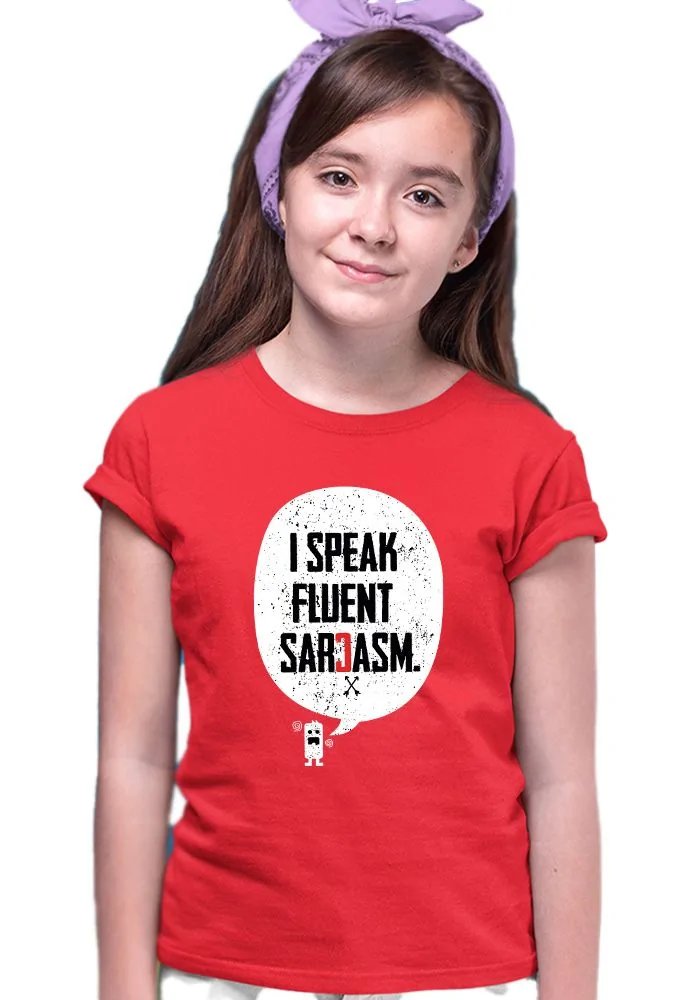 Sarcasm Sr Kids T-Shirt