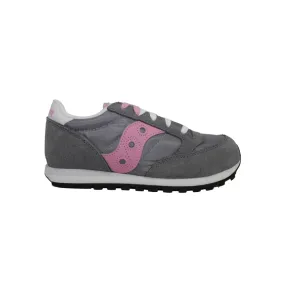 Saucony Jazz Original Kids Shoes New Collection SK167021 Grey Pink