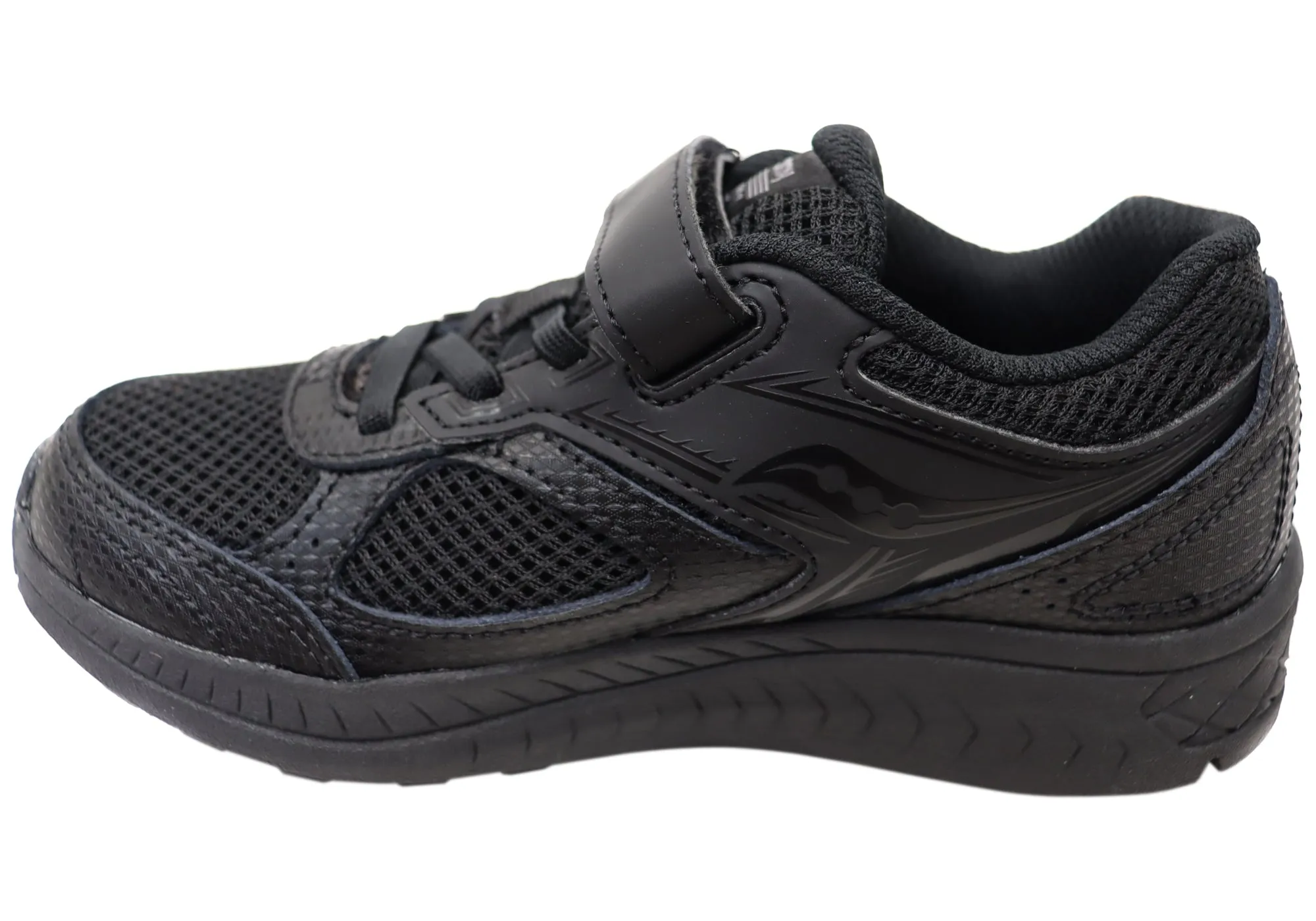 Saucony Kids Cohesion 14 Adjustable Strap Athletic Shoes