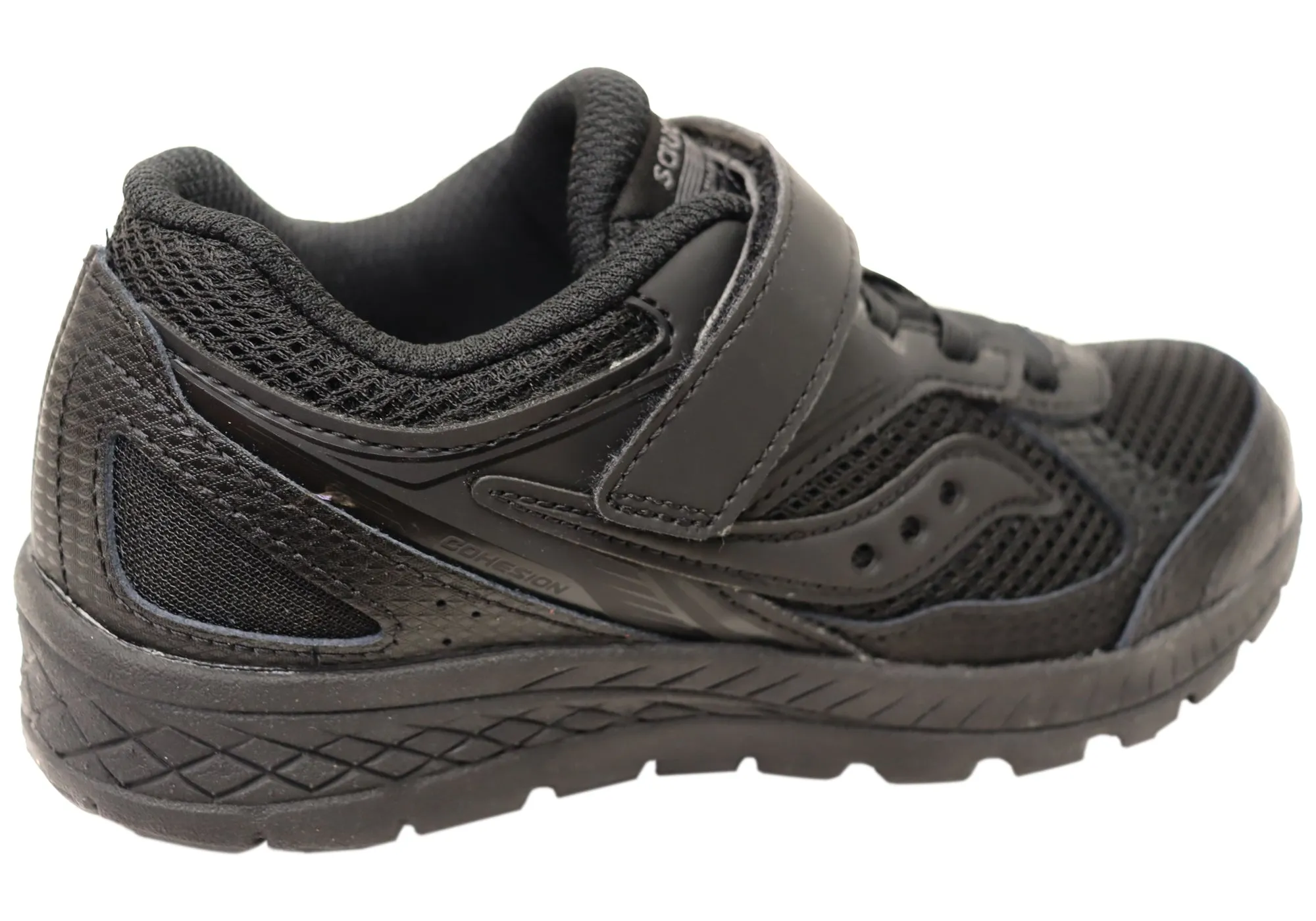 Saucony Kids Cohesion 14 Adjustable Strap Athletic Shoes