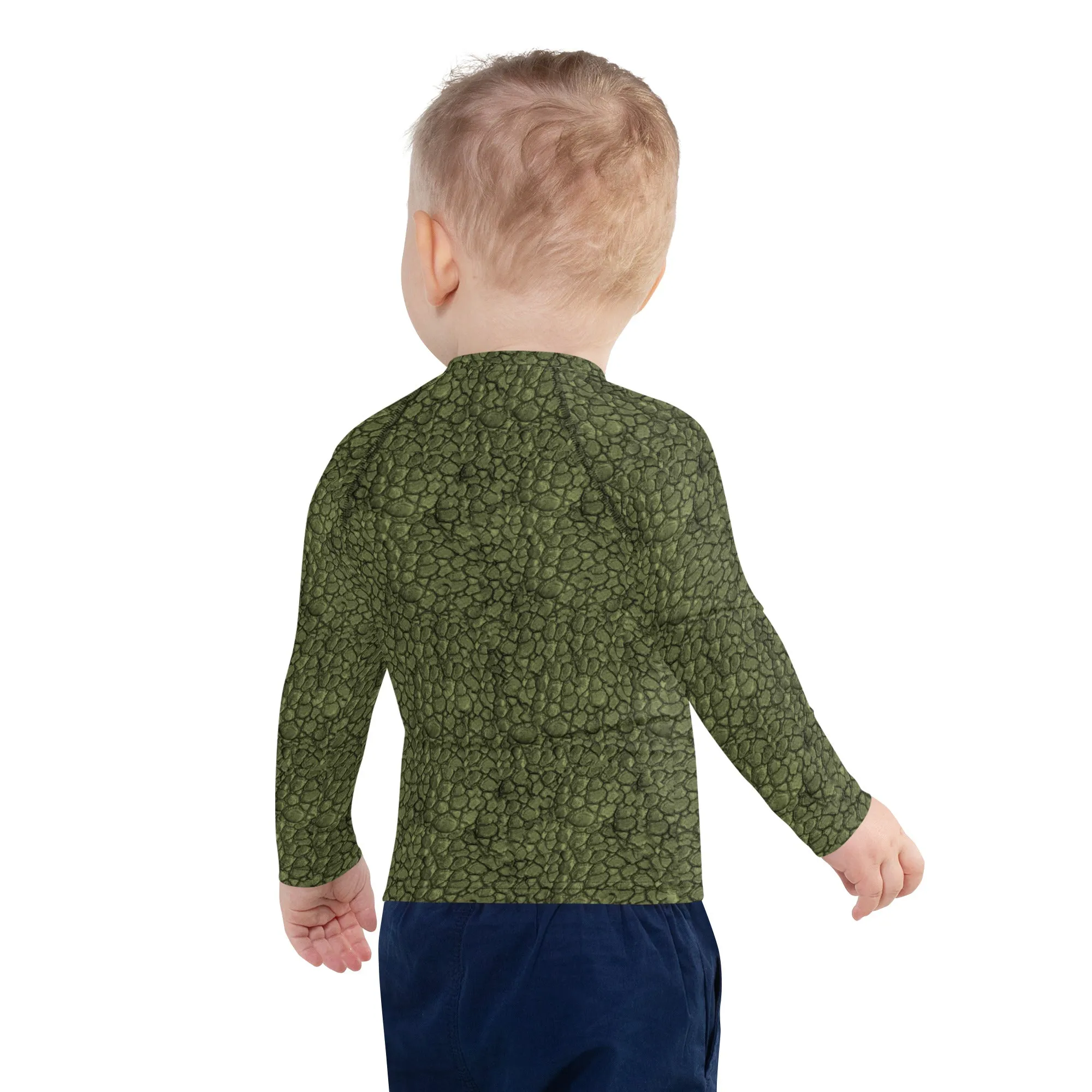 Scaly Monster Kids' Rash Guard