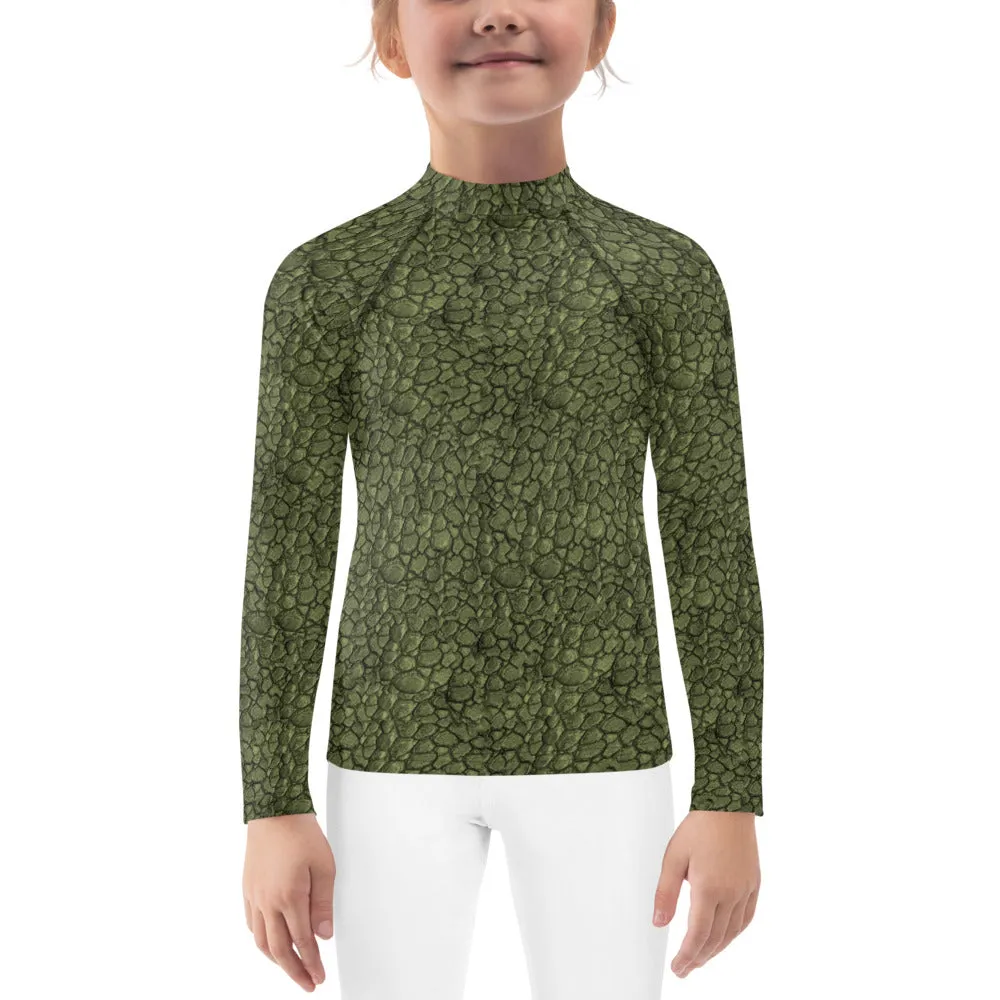 Scaly Monster Kids' Rash Guard