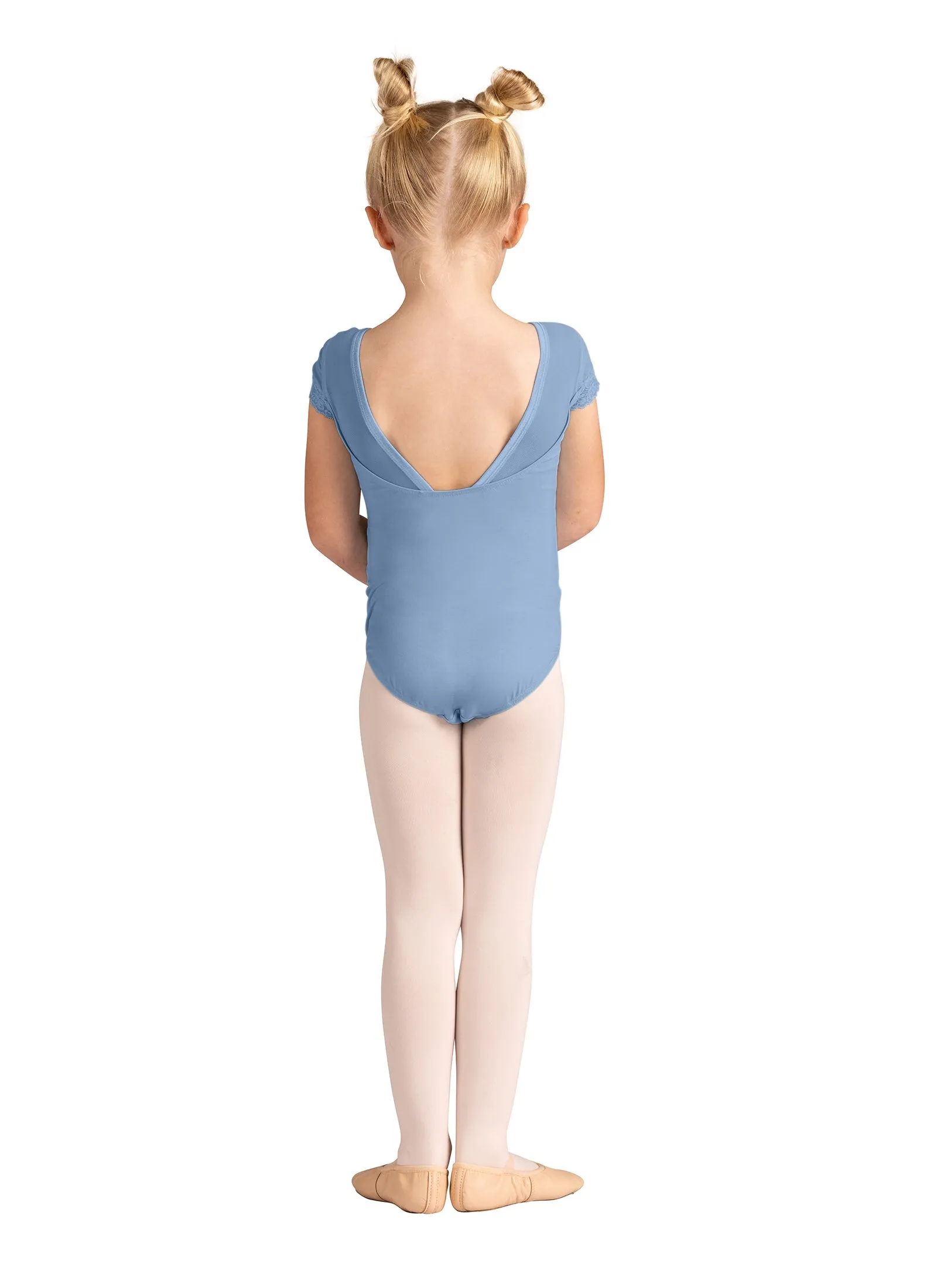 Scarlett Cap Sleeve Leotard for Kids