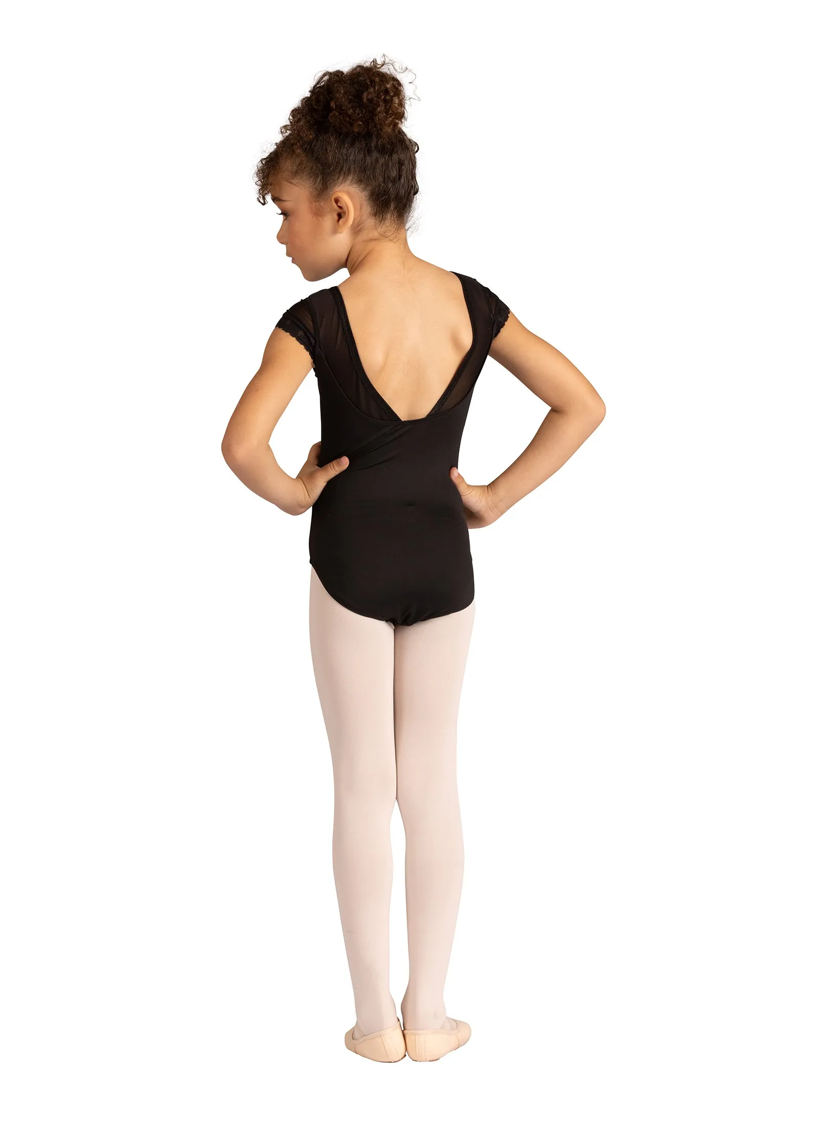 Scarlett Cap Sleeve Leotard for Kids