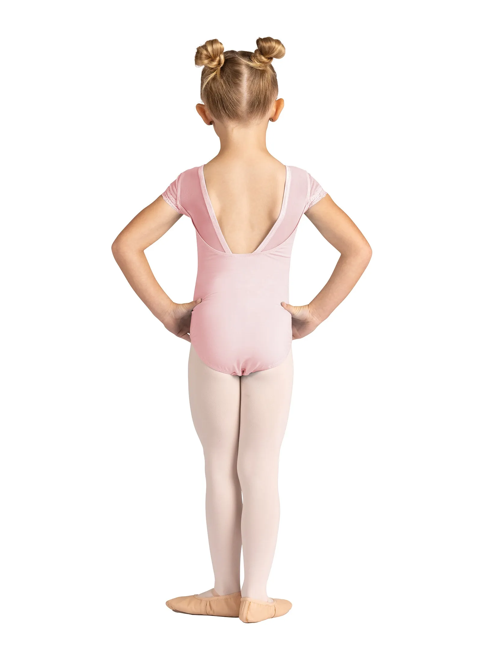 Scarlett Cap Sleeve Leotard for Kids