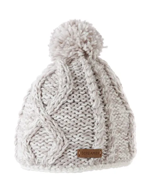 SCREAMER KIDS ROBBI BEANIE TAUPE