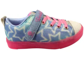 Skechers Girls Kids Twinkle Sparks Ice Dreamsicle Comfortable Shoes