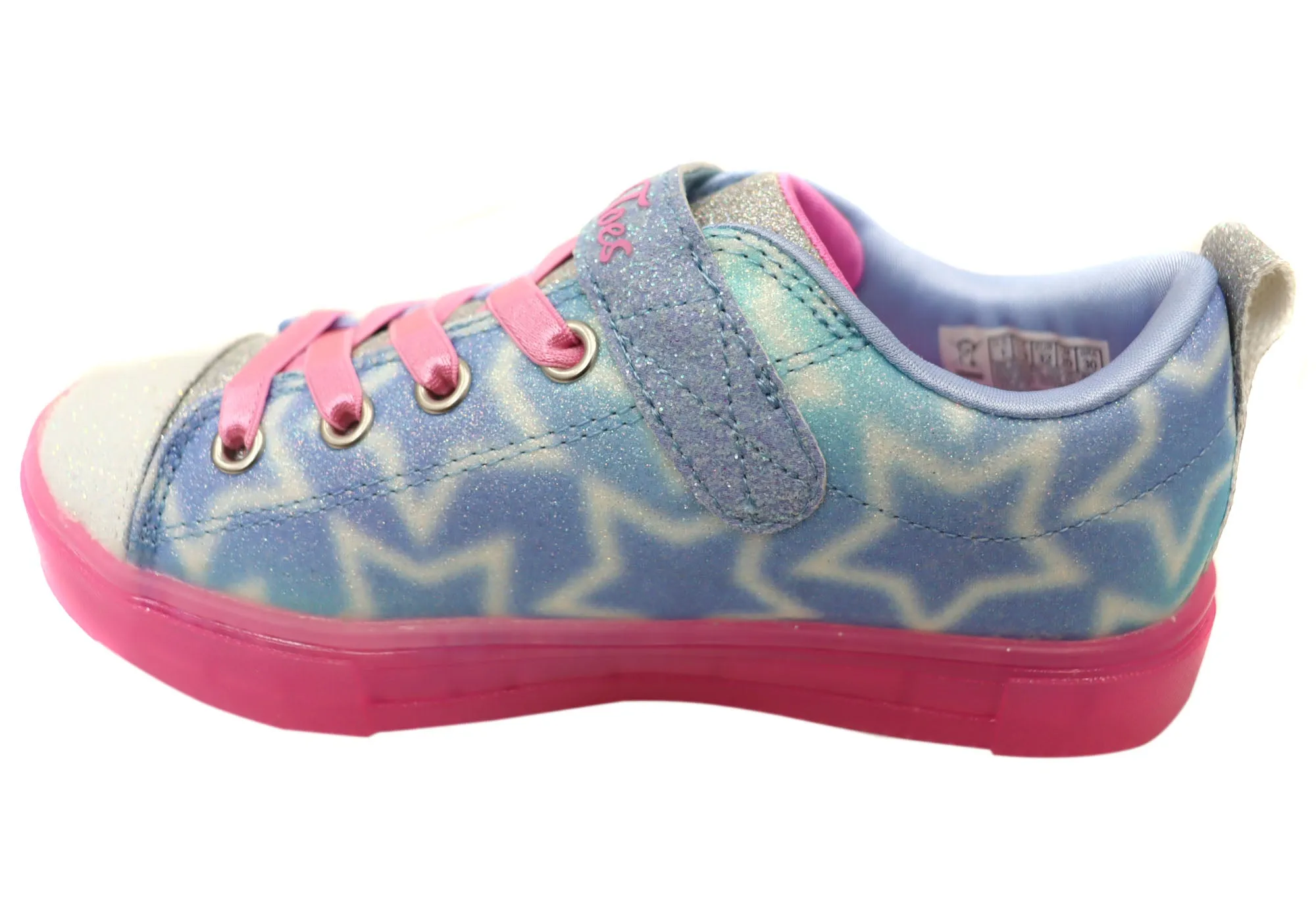 Skechers Girls Kids Twinkle Sparks Ice Dreamsicle Comfortable Shoes