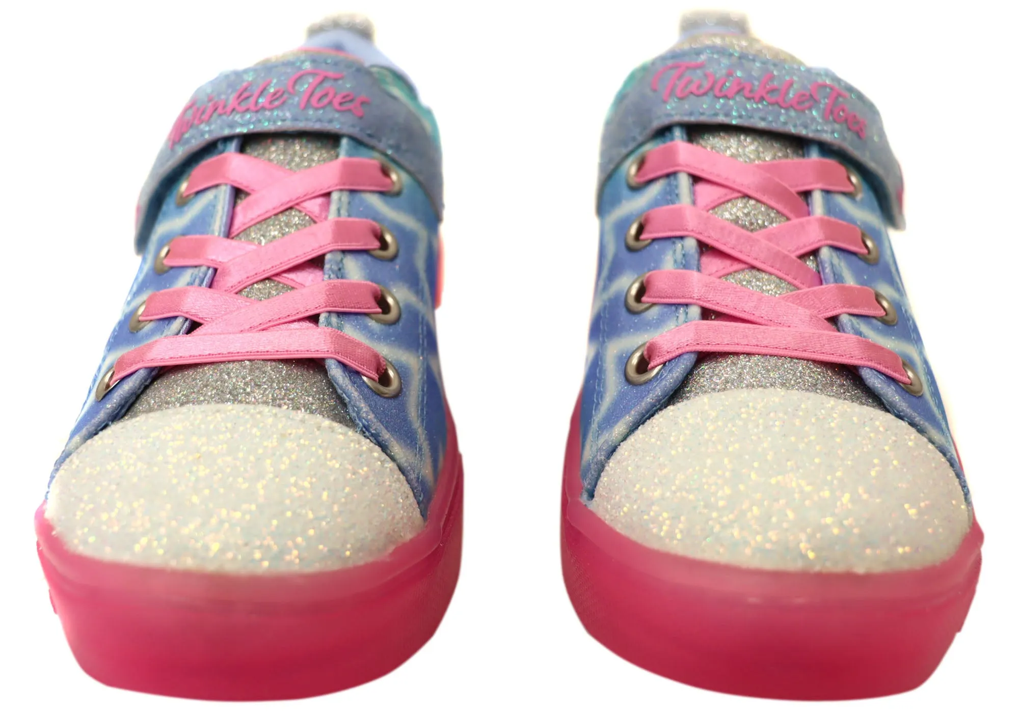 Skechers Girls Kids Twinkle Sparks Ice Dreamsicle Comfortable Shoes