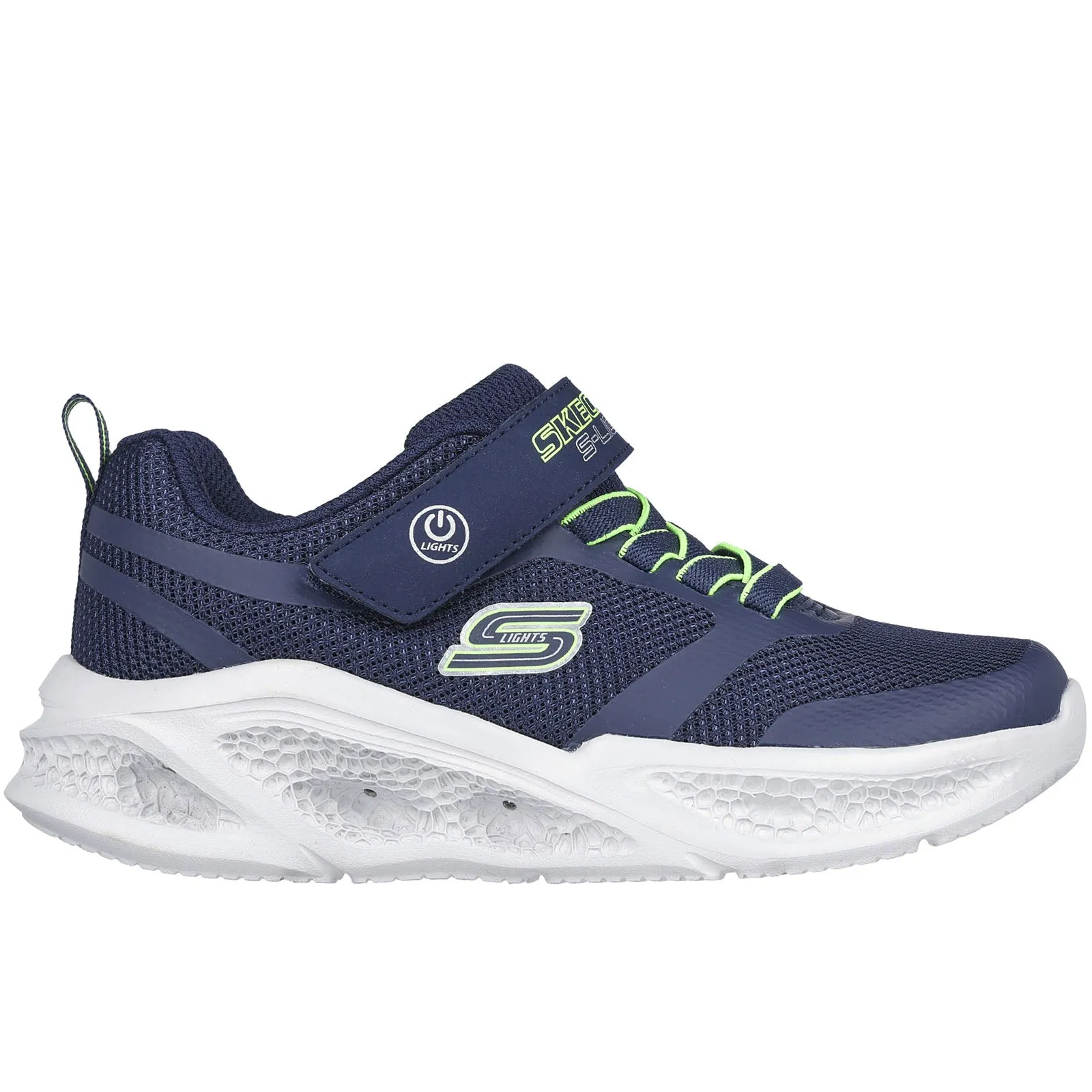 Skechers Kids Meteor Lights Light Up Flashing Trainers