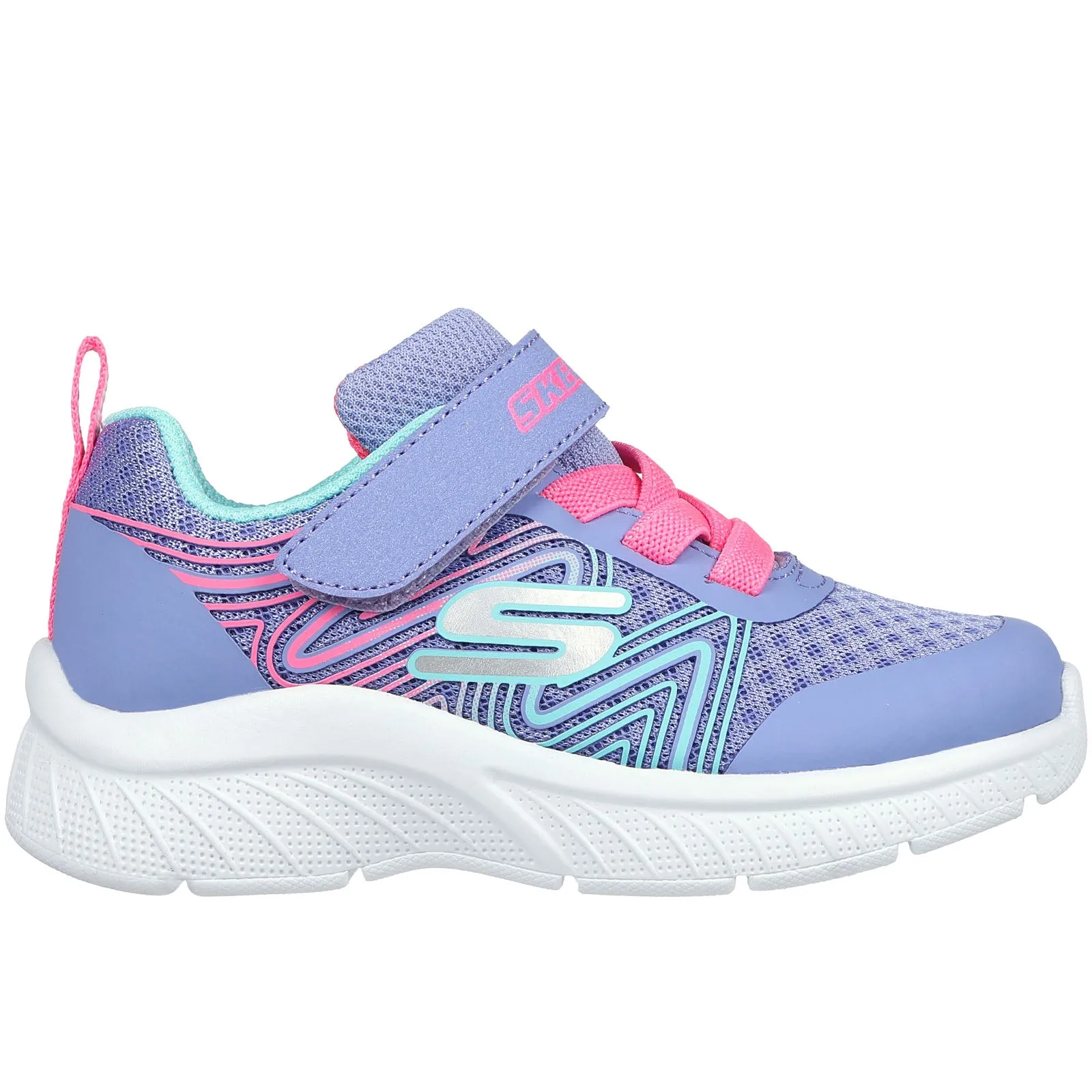 Skechers Kids Microspec Plus Swirl Sweet Trainers