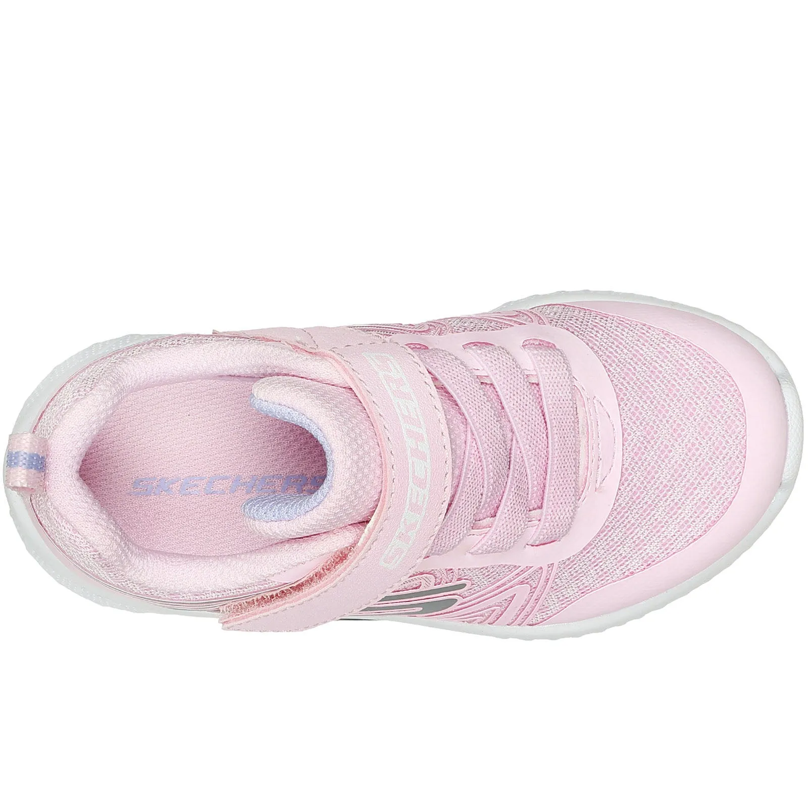 Skechers Kids Microspec Plus Swirl Sweet Trainers