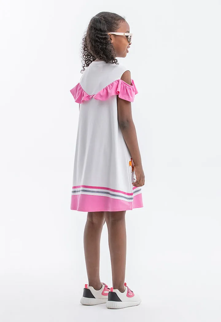 Sleeveless Dress for Girls Inspired by Powerpuff Girls