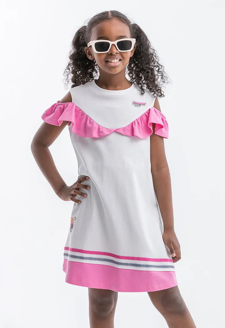 Sleeveless Dress for Girls Inspired by Powerpuff Girls