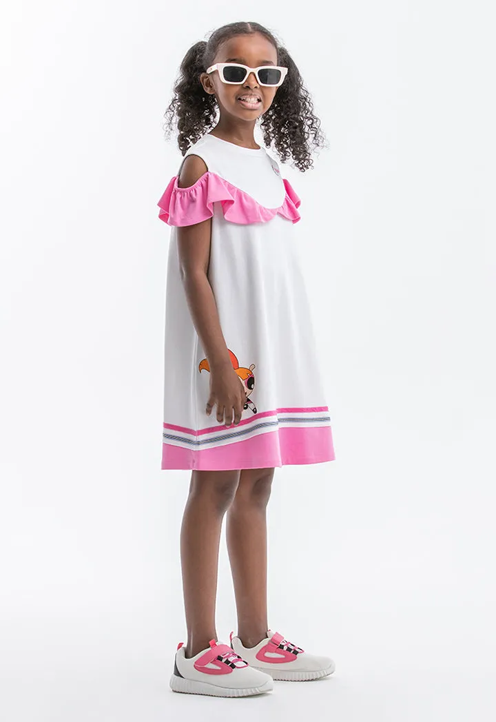 Sleeveless Dress for Girls Inspired by Powerpuff Girls