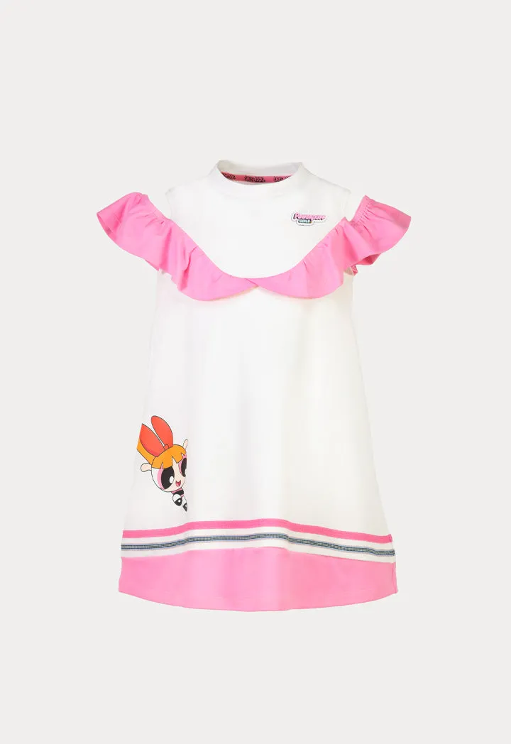 Sleeveless Dress for Girls Inspired by Powerpuff Girls