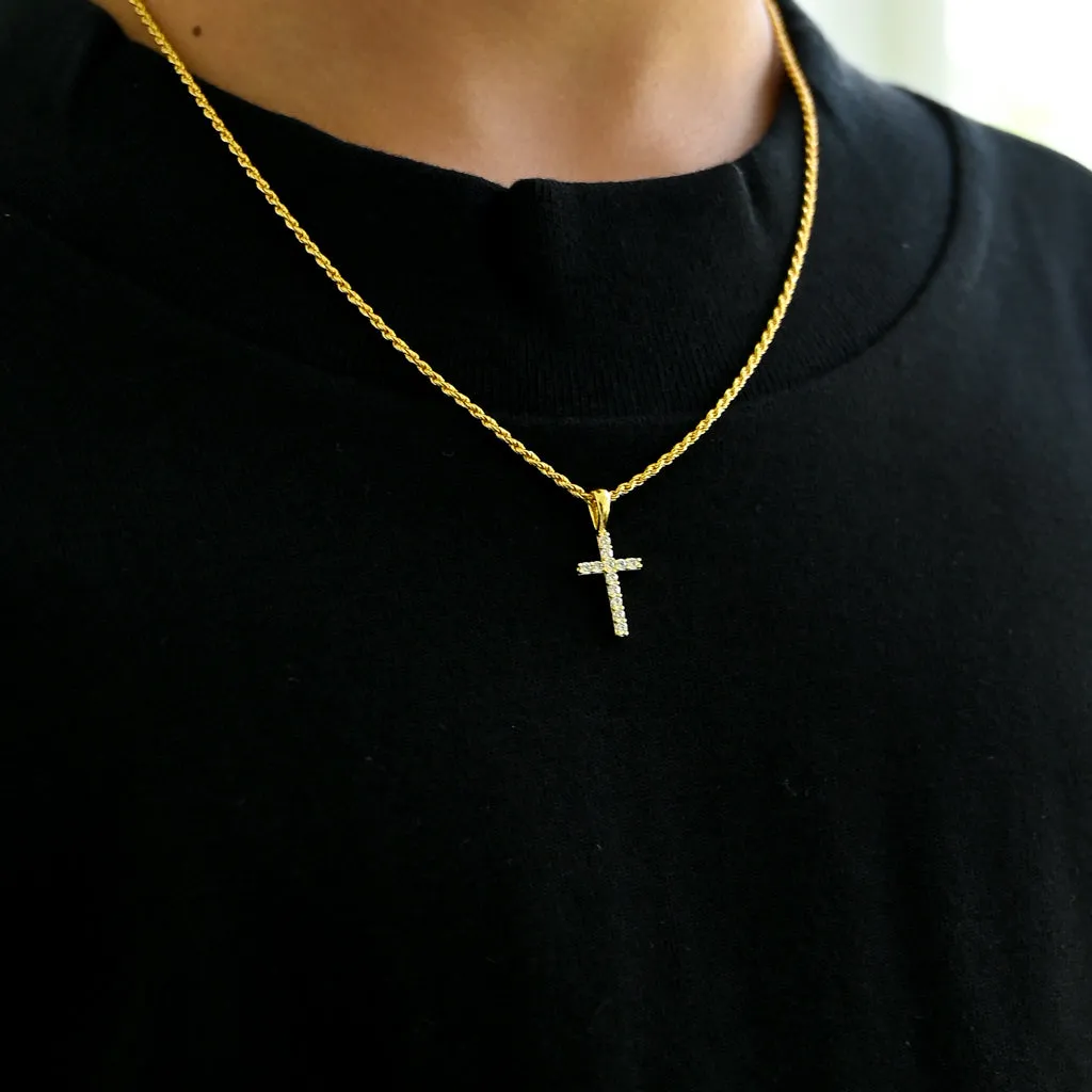 Small Cross Necklace for Kids