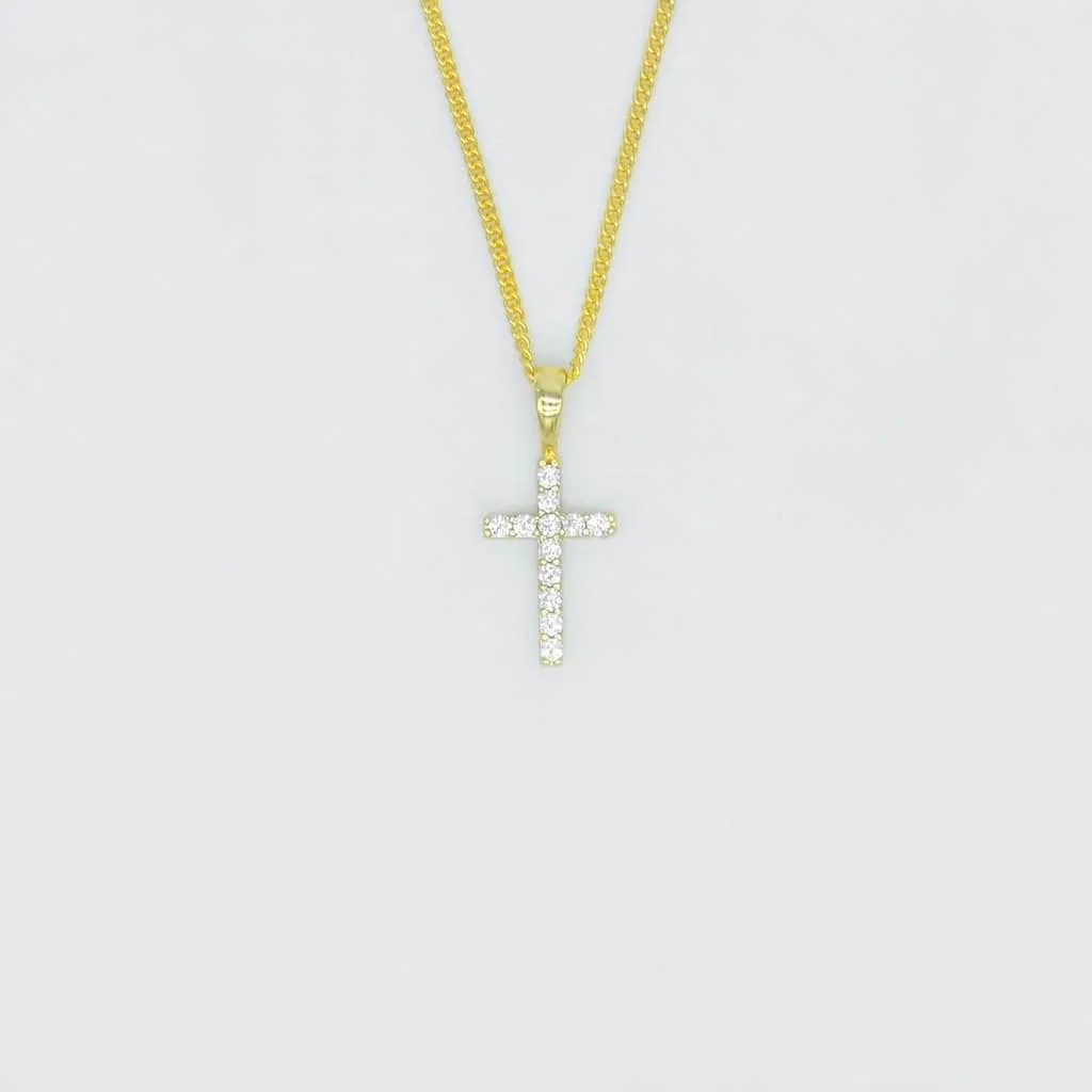 Small Cross Necklace for Kids