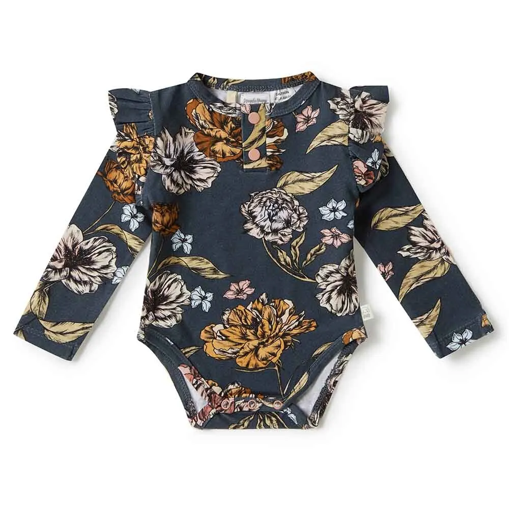 Snuggle Hunny Kids - Belle Long Sleeve Organic Bodysuit