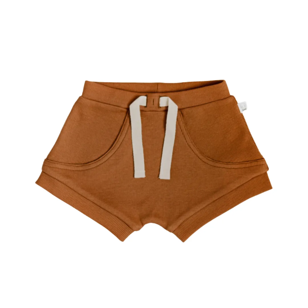 Snuggle Hunny Kids - Chestnut Shorts