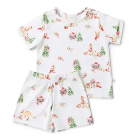 Snuggle Hunny Kids - Kangas & Koalas Organic Kids PJ Set