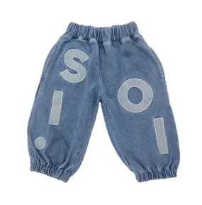 Soll. The Label - Kids Soll Denim Bubble Pants