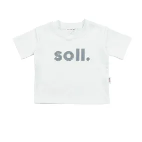 Soll. The Label - Kids Soll Denim Logo Tee | Light