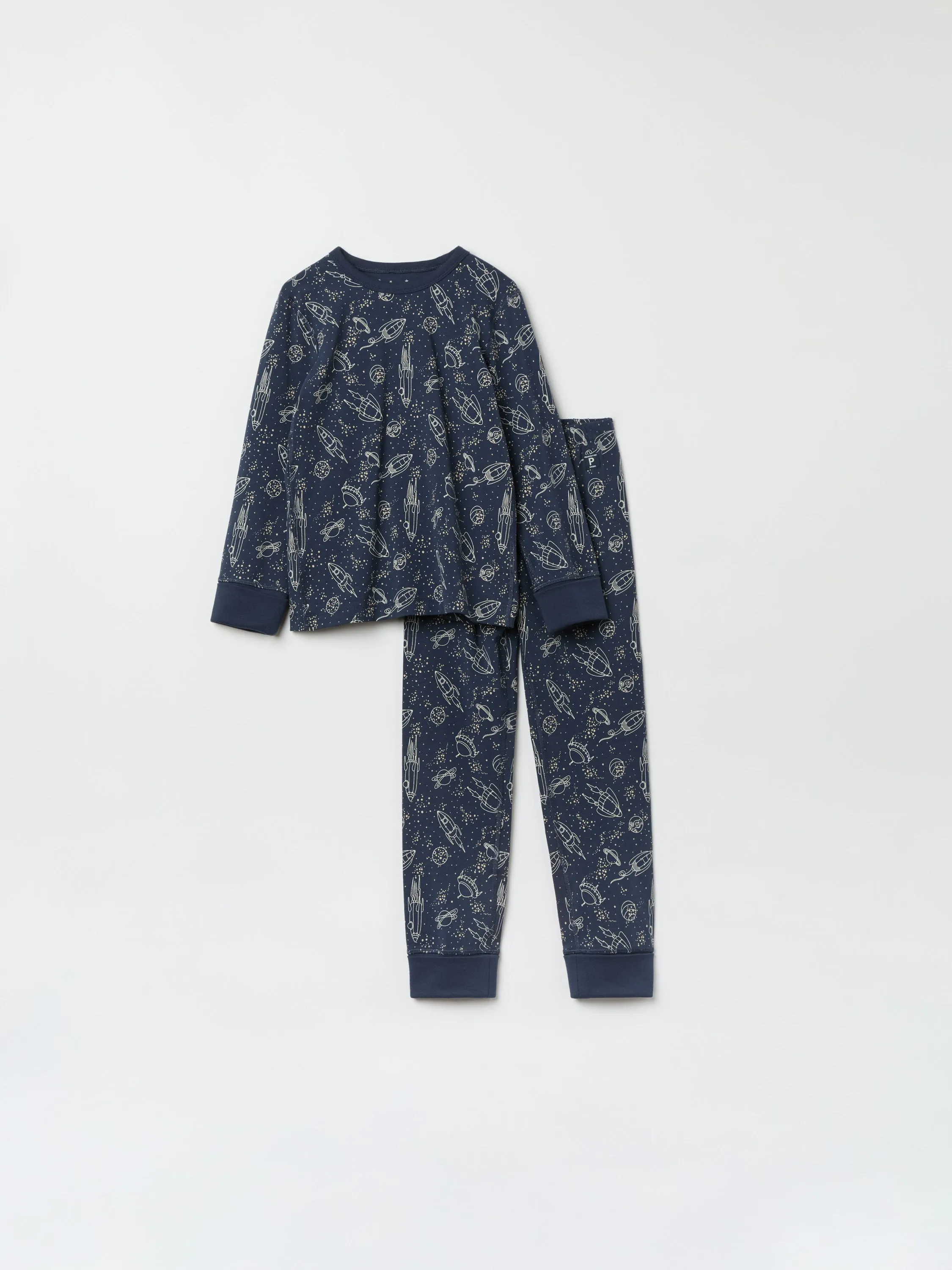 Space Print Kids Pyjamas