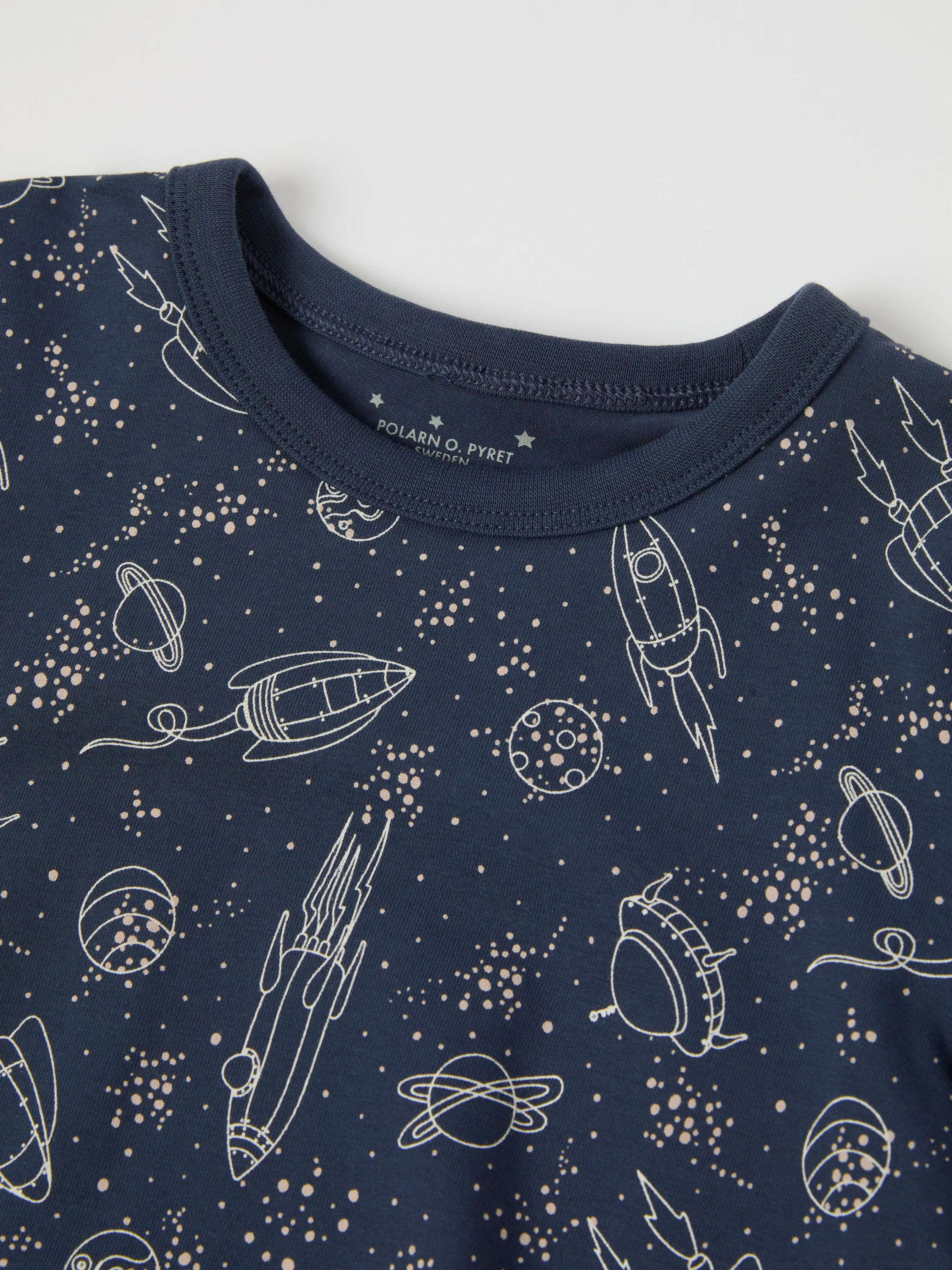 Space Print Kids Pyjamas