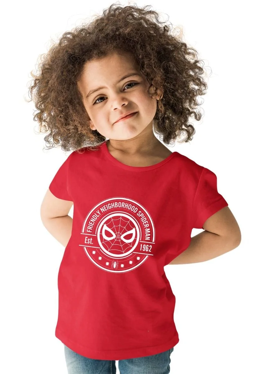 Spiderman Kawaii Face Kids T-Shirt