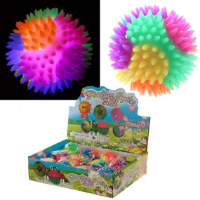 Light Up Spiky Bouncy Ball for Kids